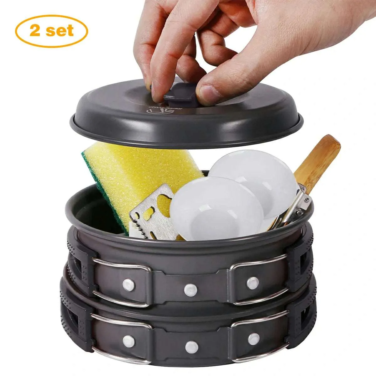 11/12/22 PCS Camping Cookware Mess Kit