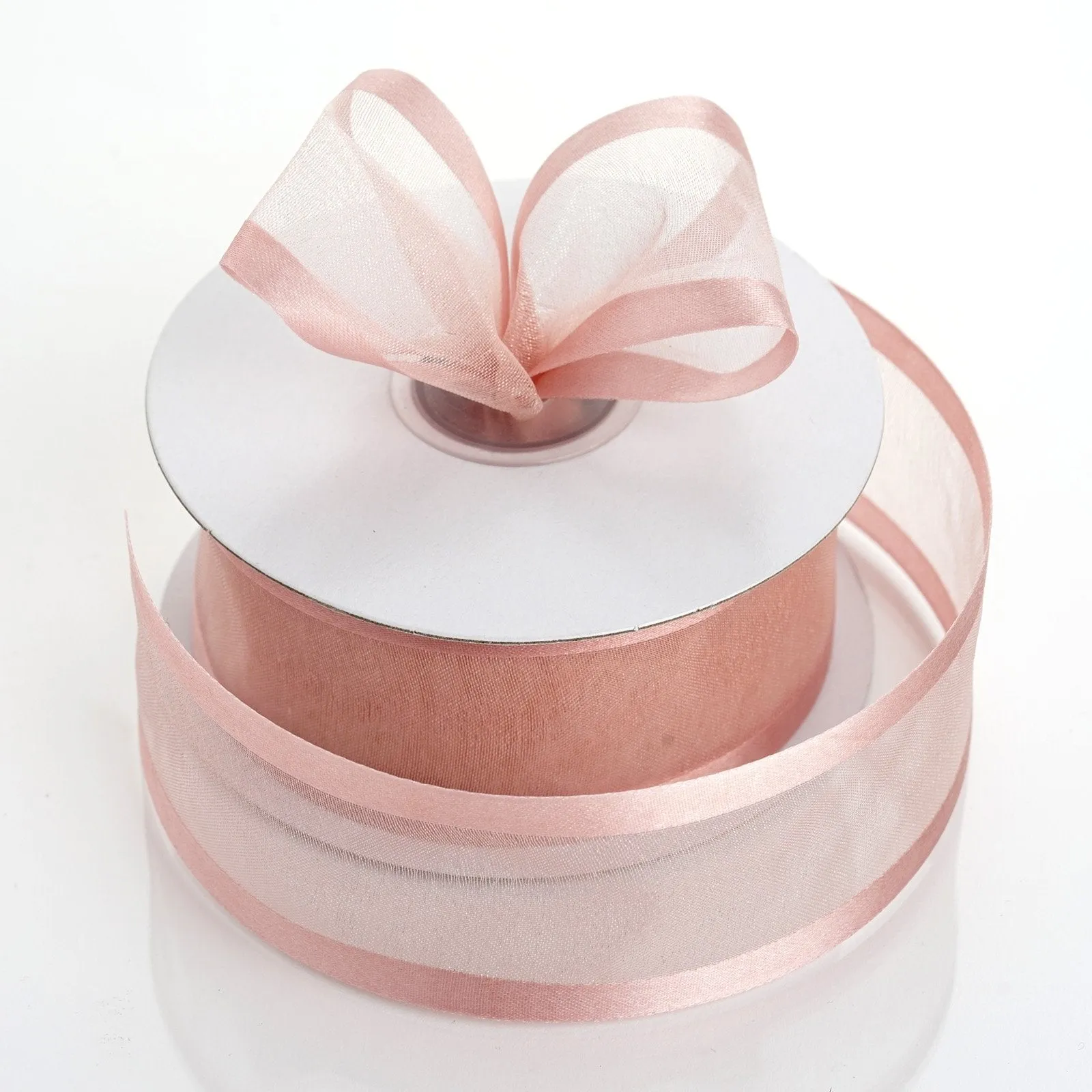 1.5" Blush Satin Edge Ribbon - 25 Yards