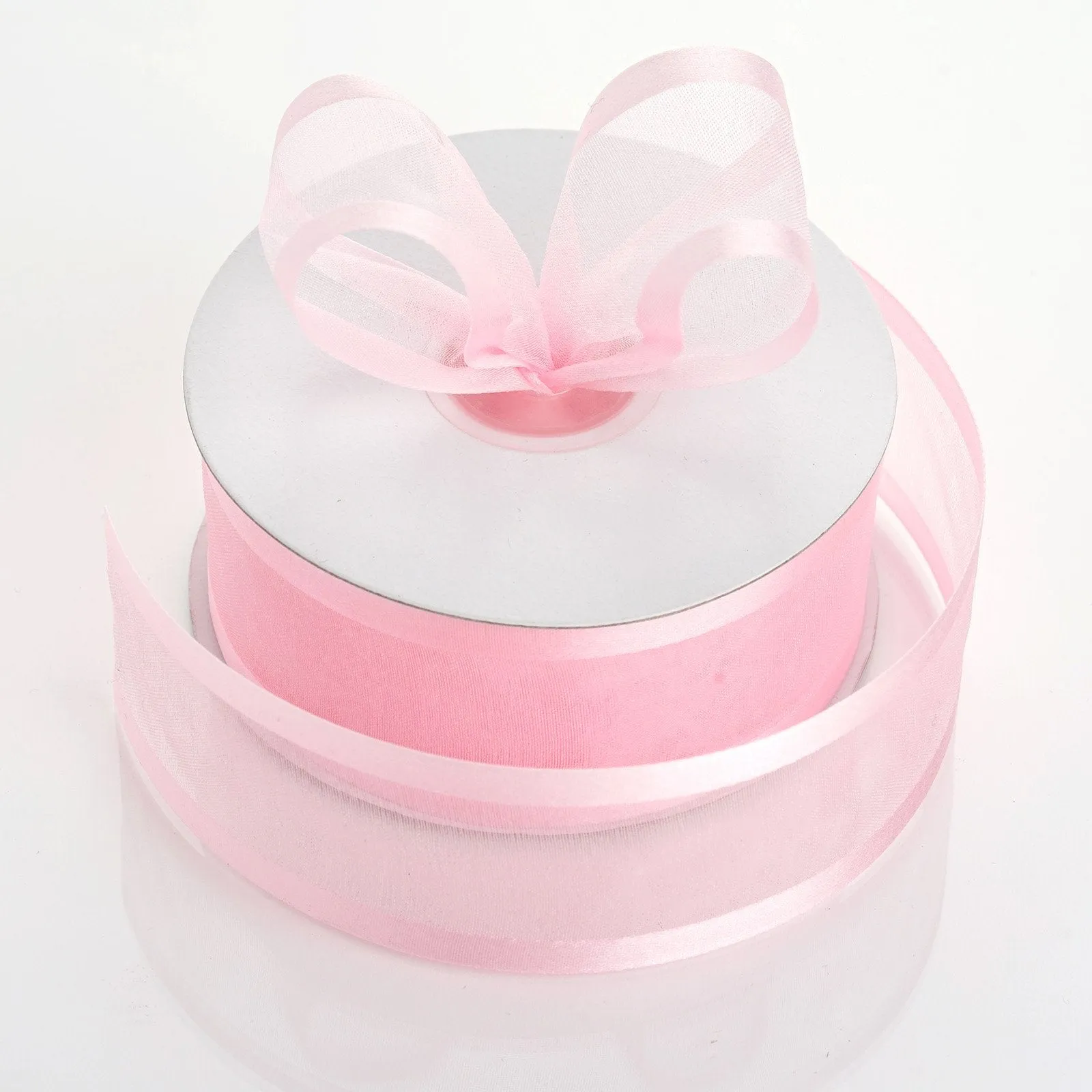 1.5" Pink Satin Edge Ribbon - 25 Yards