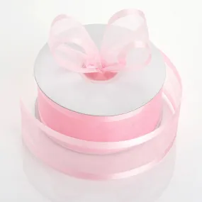 1.5" Pink Satin Edge Ribbon - 25 Yards