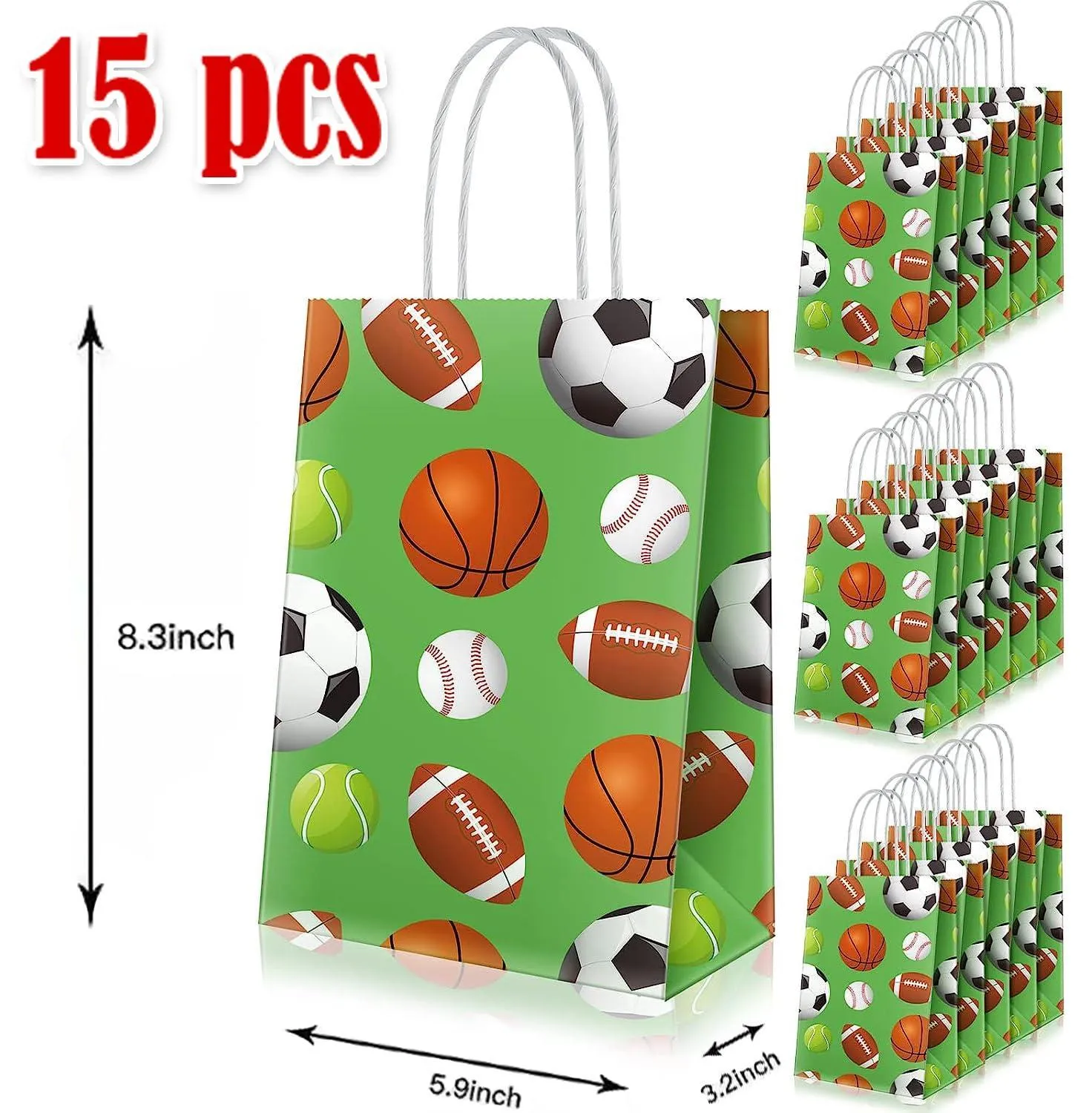 210 Pcs Sports Party Favors for Kids with Golden Winner Awards Medals