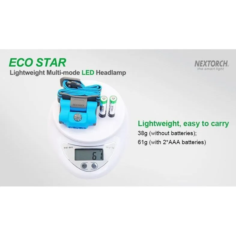 21180      ~ NEXTORCH ECO STAR 6PACK