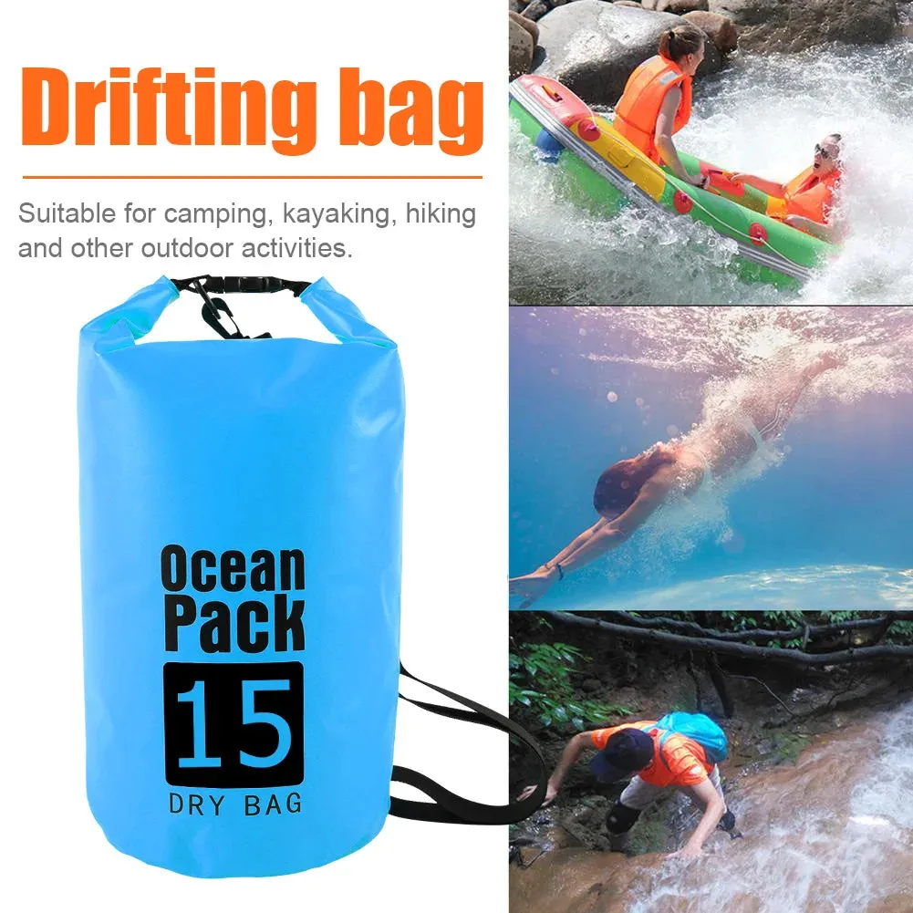 2L to 15L Waterproof Dry Bag for Multiple Water Sports