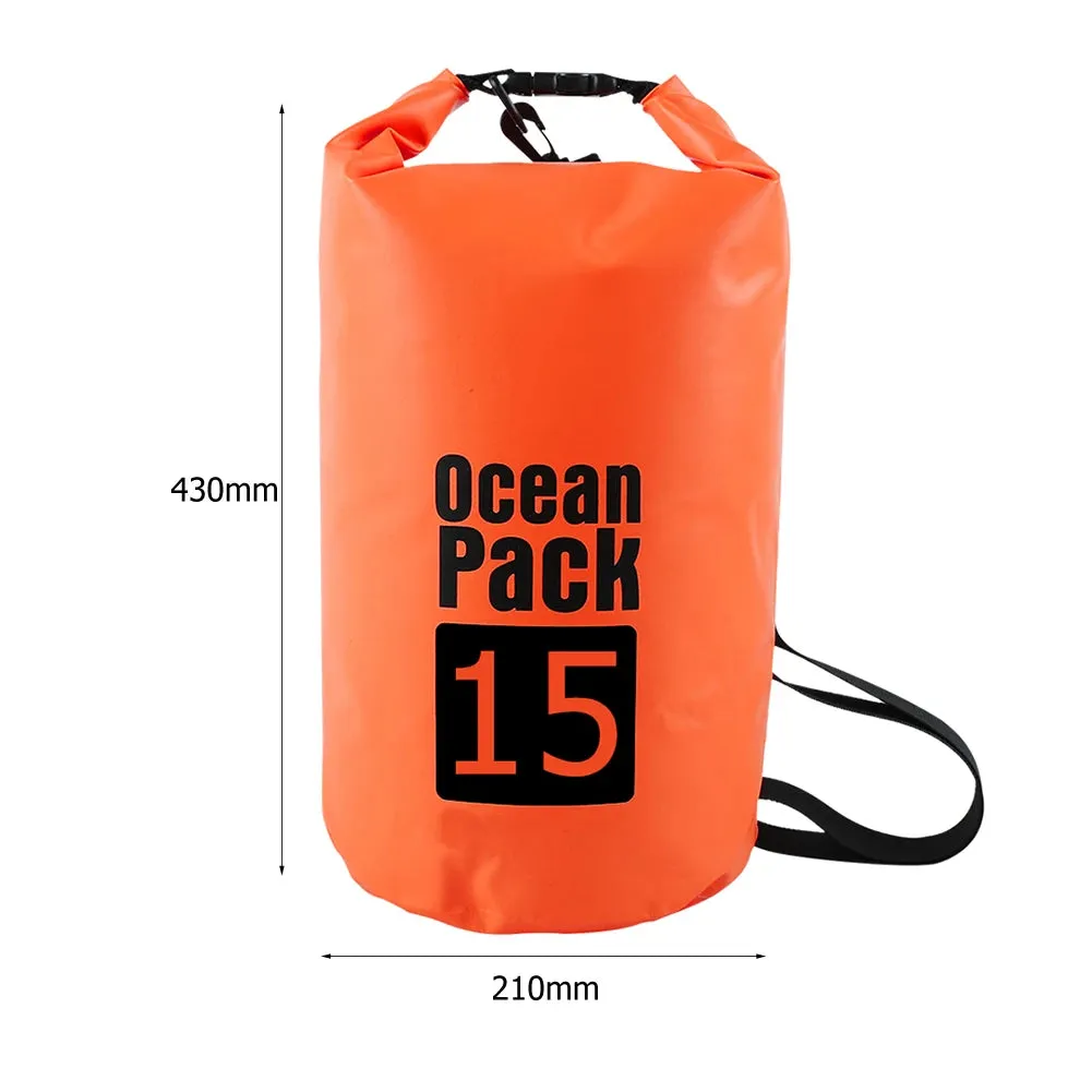 2L to 15L Waterproof Dry Bag for Multiple Water Sports