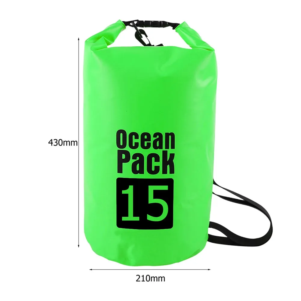 2L to 15L Waterproof Dry Bag for Multiple Water Sports