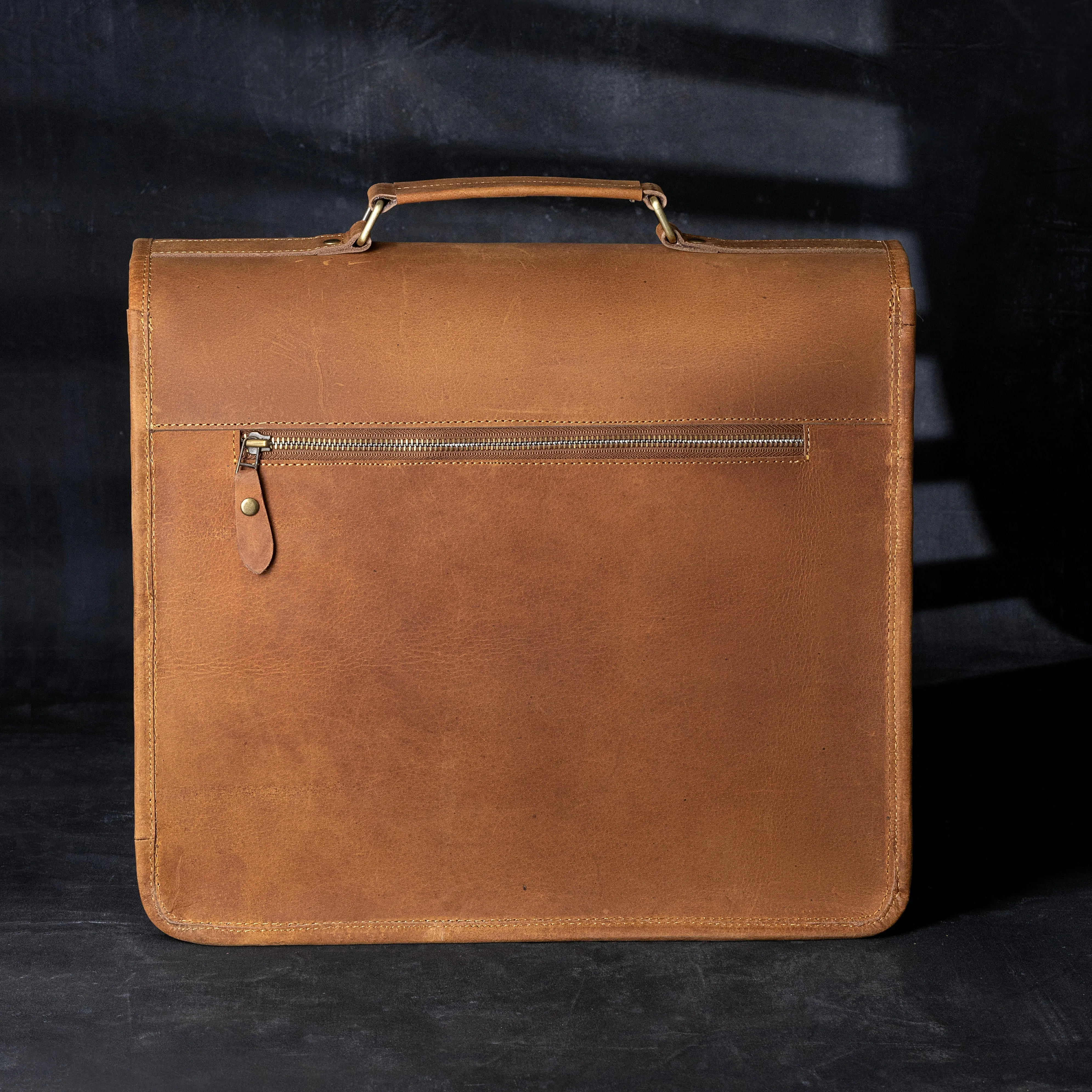 32nd Degree Scottish Rite Briefcase - Genuine Cow Leather