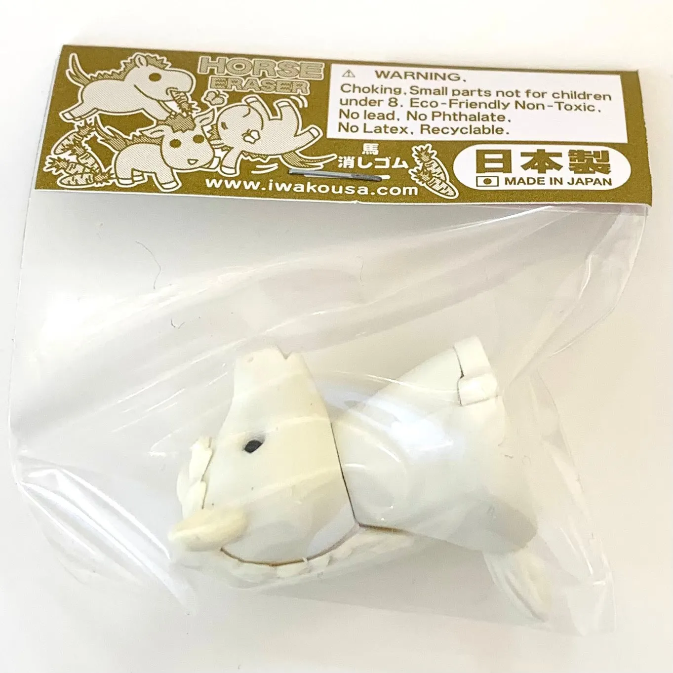 380491 WHITE HORSE ERASER-30