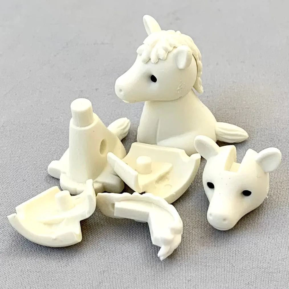 380491 WHITE HORSE ERASER-30