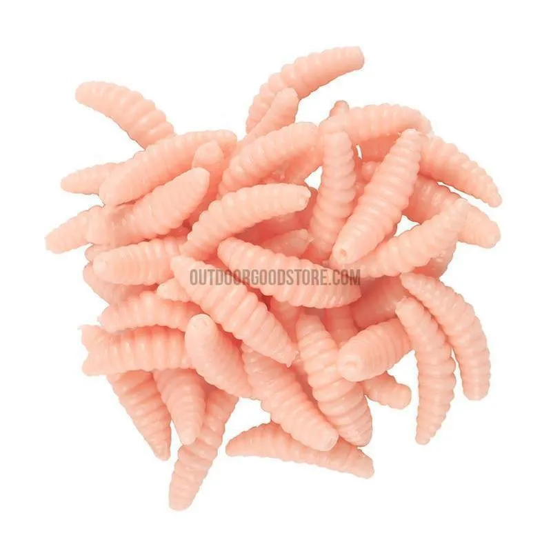 50 Piece Bag Fishing Lure Bait Worms Shrimps with Scent 2cm