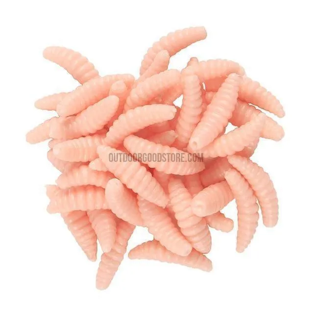 50 Piece Bag Fishing Lure Bait Worms Shrimps with Scent 2cm