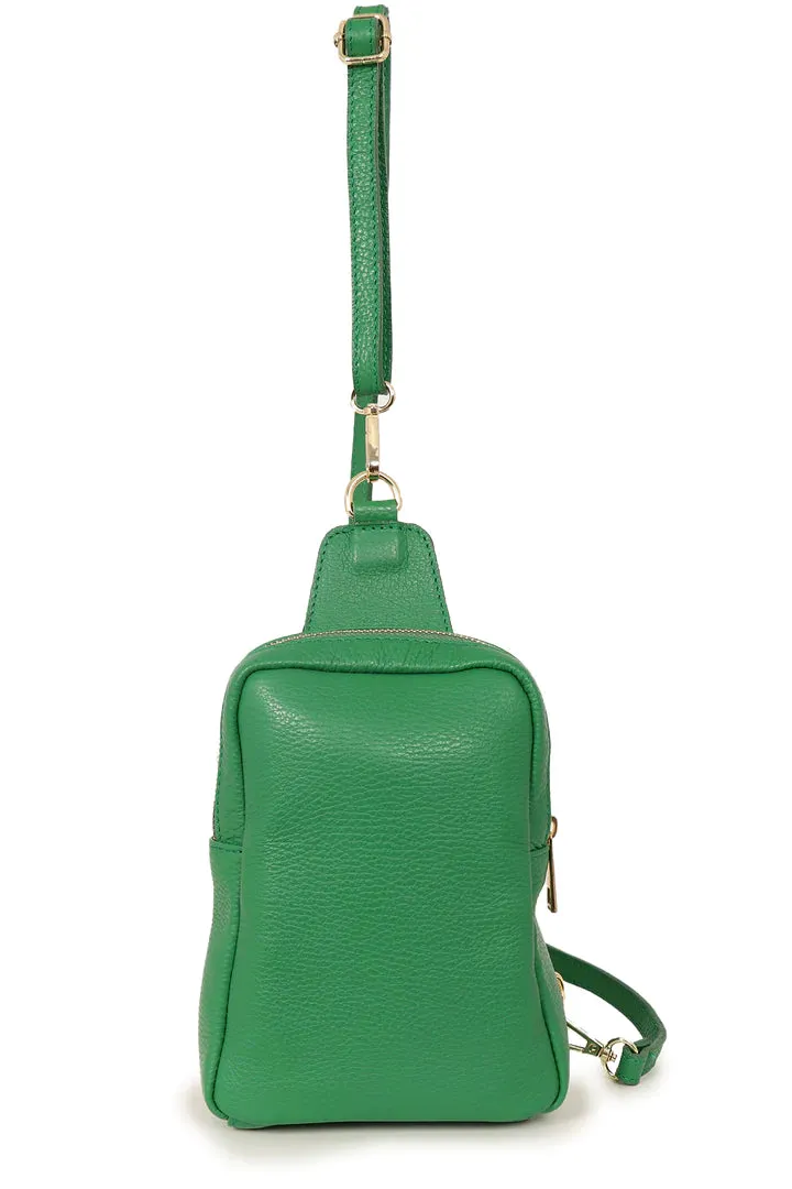 6554 Italian Leather Sling Bag