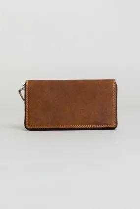 Adrian Klis 290 Single Zip Wallet, Buffalo Leather