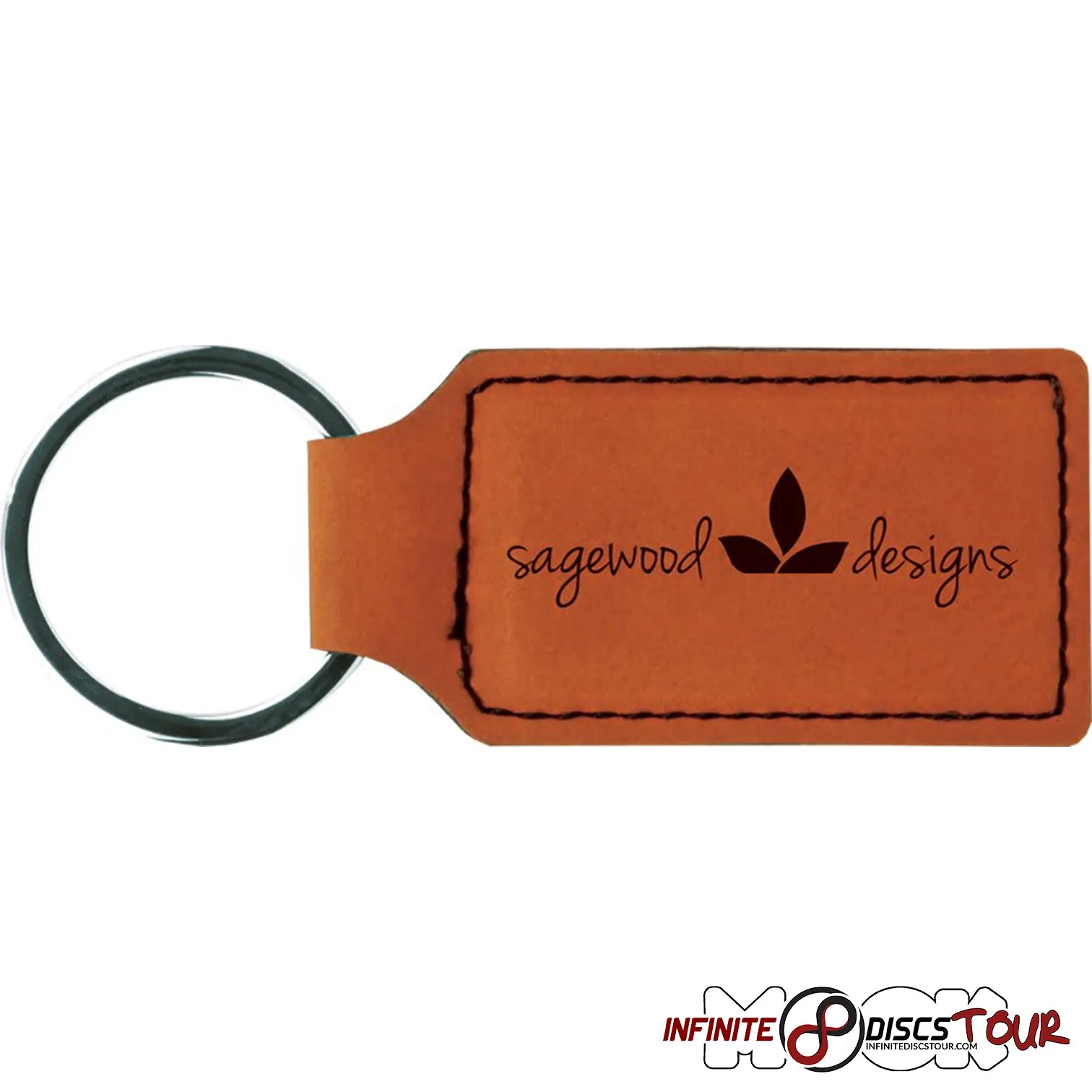 All Leather Bag Tag