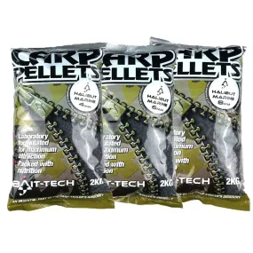 Bait-Tech Halibut Carp Feed Pellets 2kg