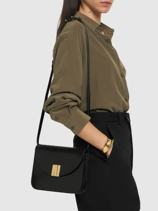 Bally   Ollam Flap leather shoulder bag 