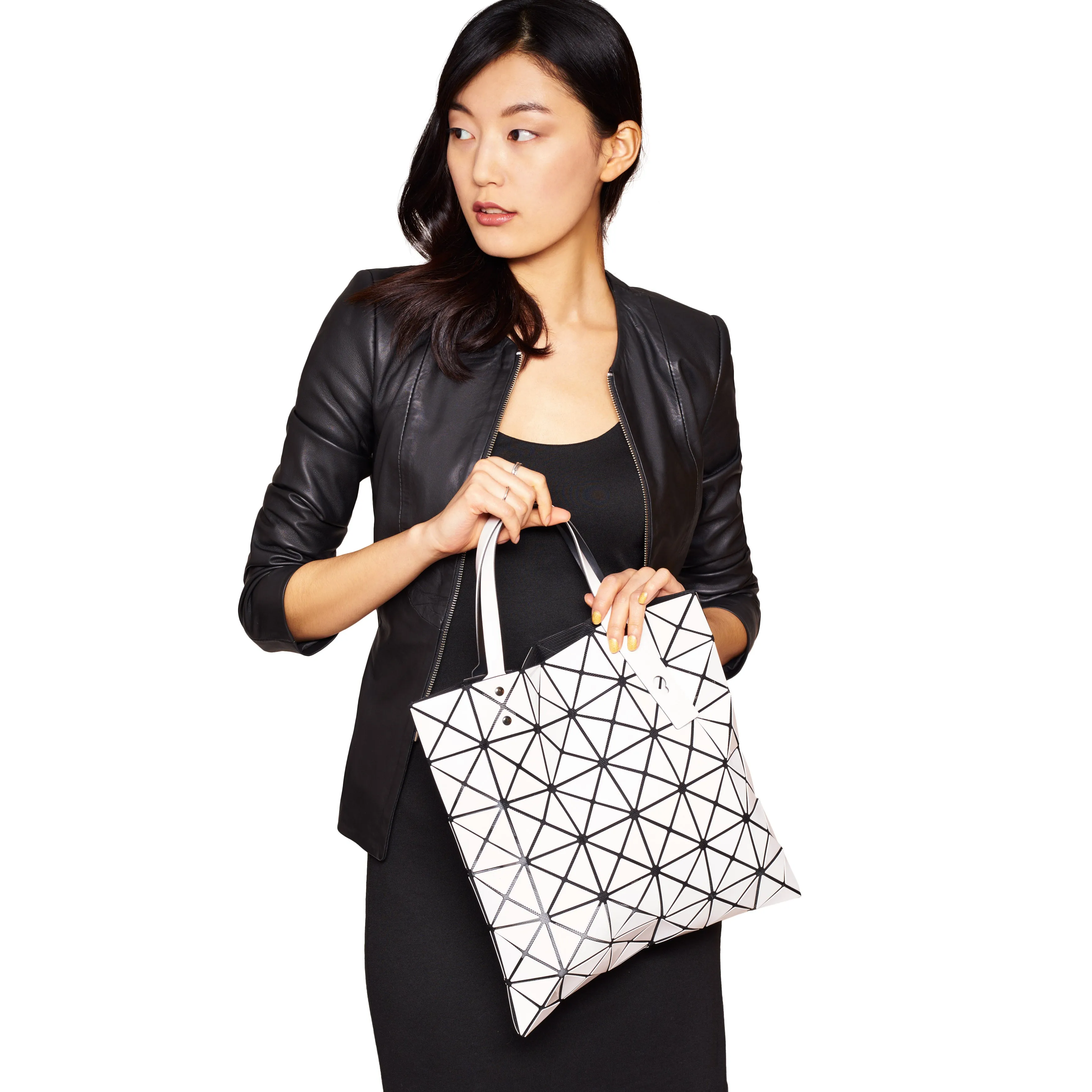 BAO BAO ISSEY MIYAKE Lucent Tote Bag - Black