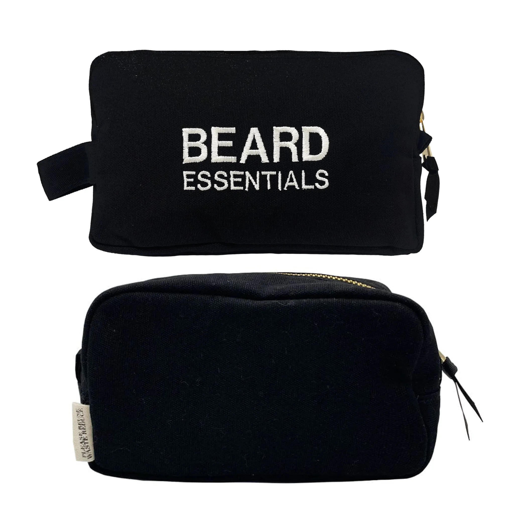 Beard Essentials Pouch, Black