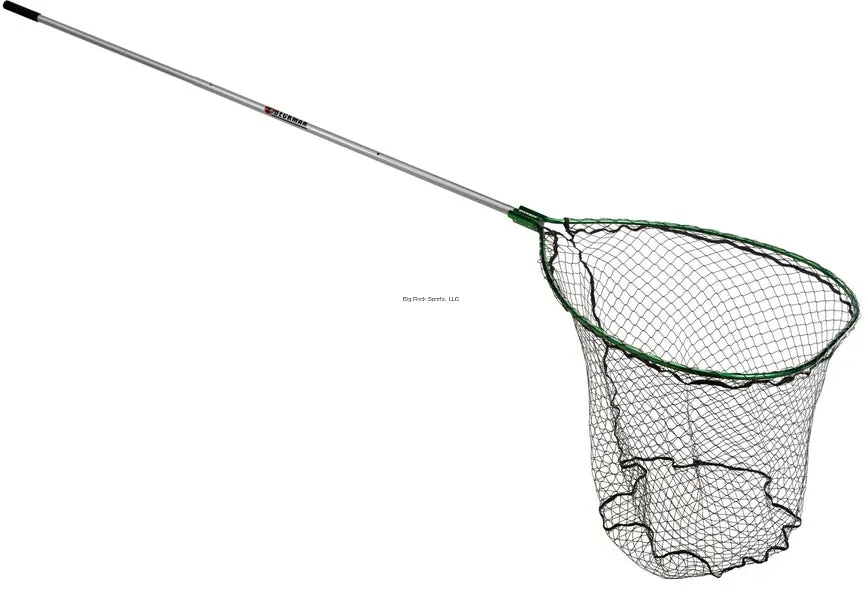 Beckman Chinook Landing Net with 7ft Extendable Handle 32inX44in Hoop Coated Bag 4ft BN3244C-43