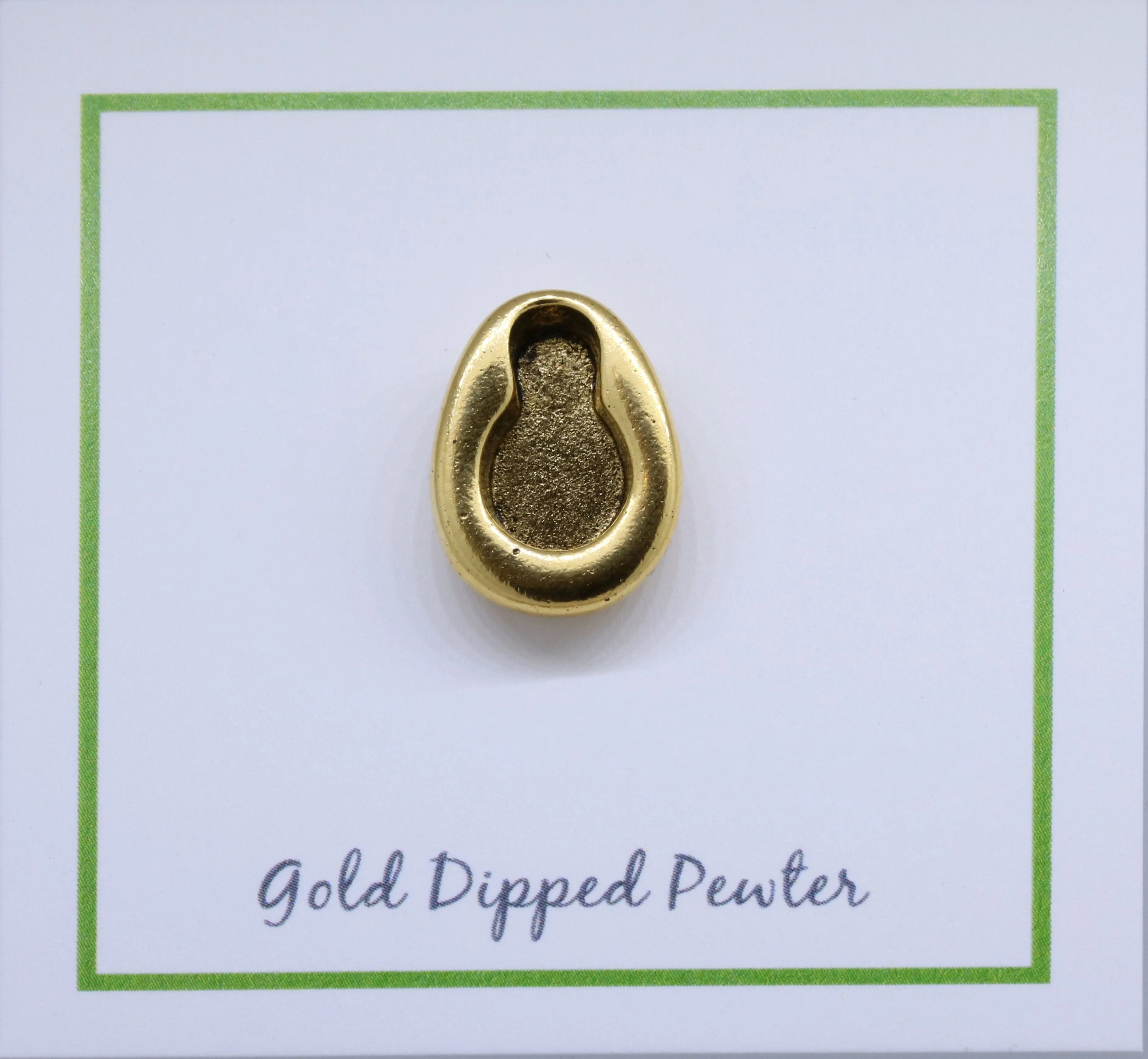 Bed Pan Gold Lapel Pin