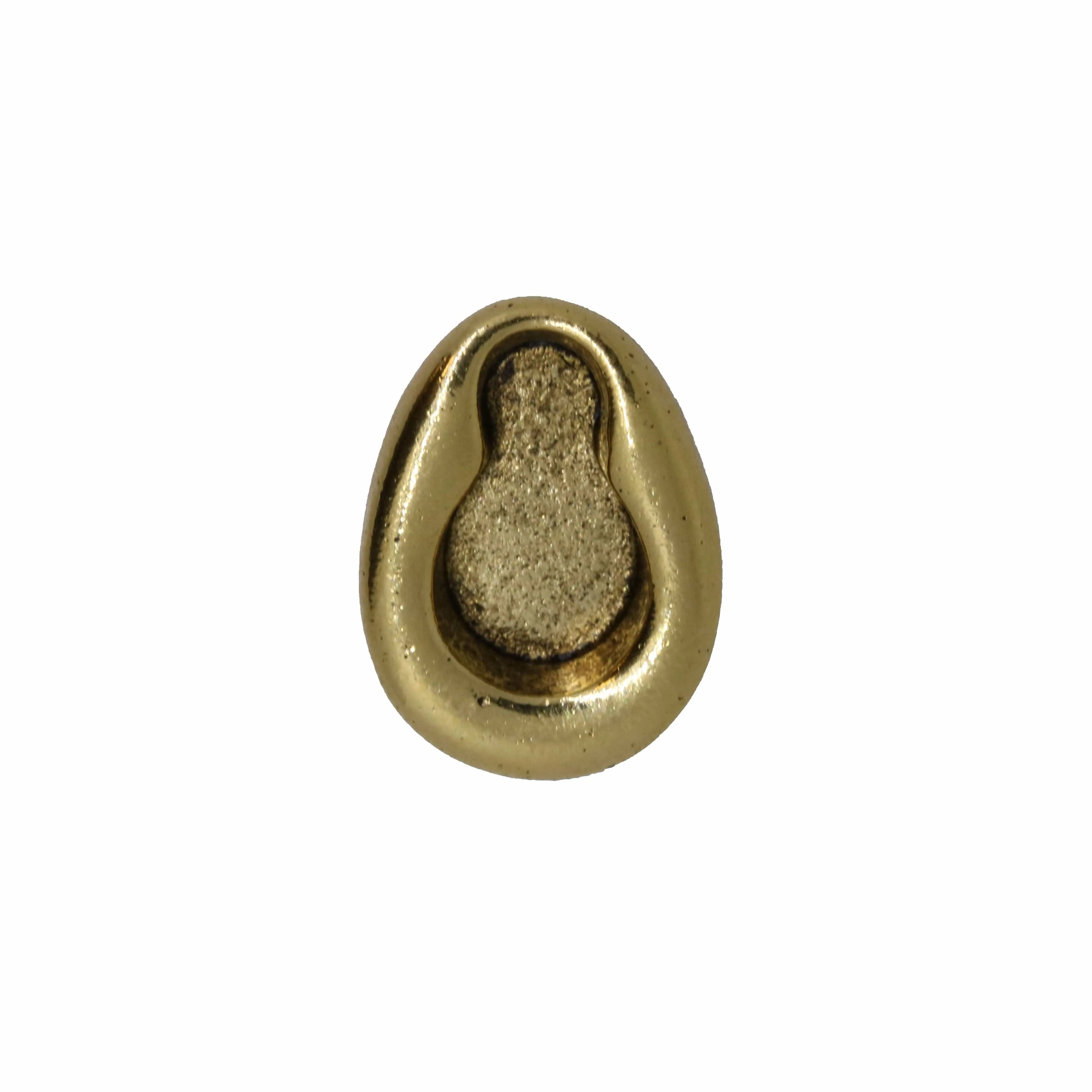 Bed Pan Gold Lapel Pin