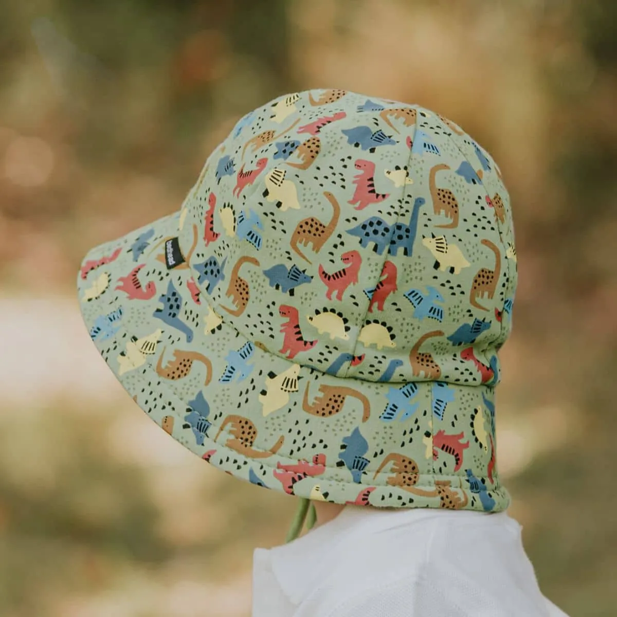 Bedhead Baby Bucket Hat with Strap - Limited Edition - Dino