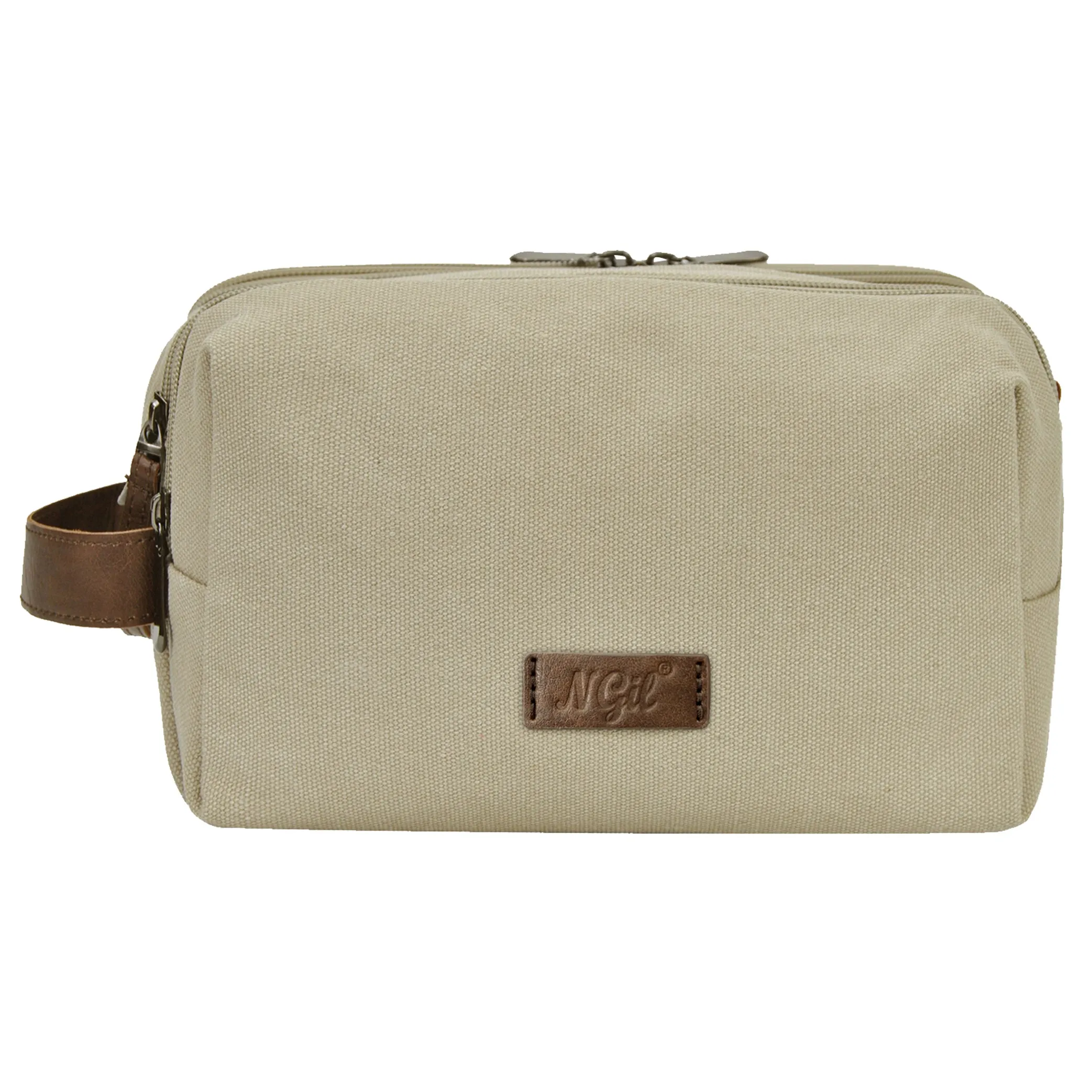 Beige NGIL Traveling Toiletry Bag