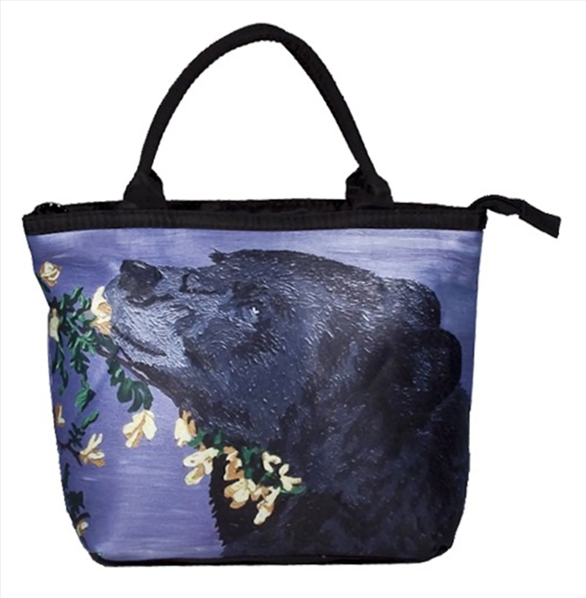 Black Bear Kitten Purse- Moment of Bliss