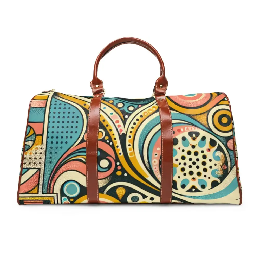 Bonnie Brushstroke - Retro Travel Bag