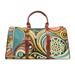 Bonnie Brushstroke - Retro Travel Bag