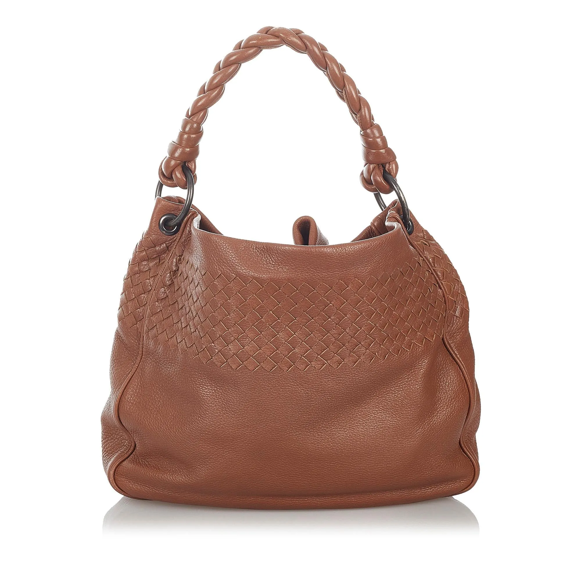 Bottega Veneta Intrecciato Leather Tote Bag (SHG-27145)