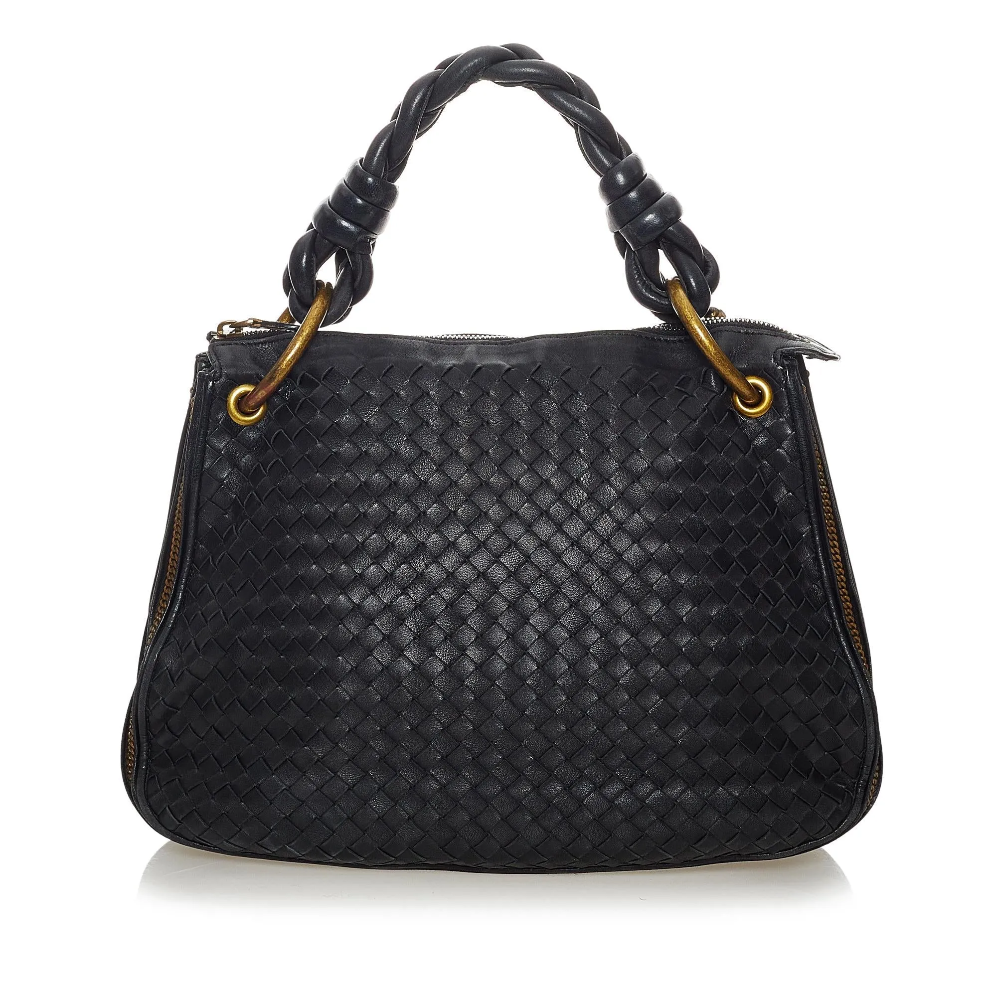 Bottega Veneta Intrecciato Leather Tote Bag (SHG-28167)