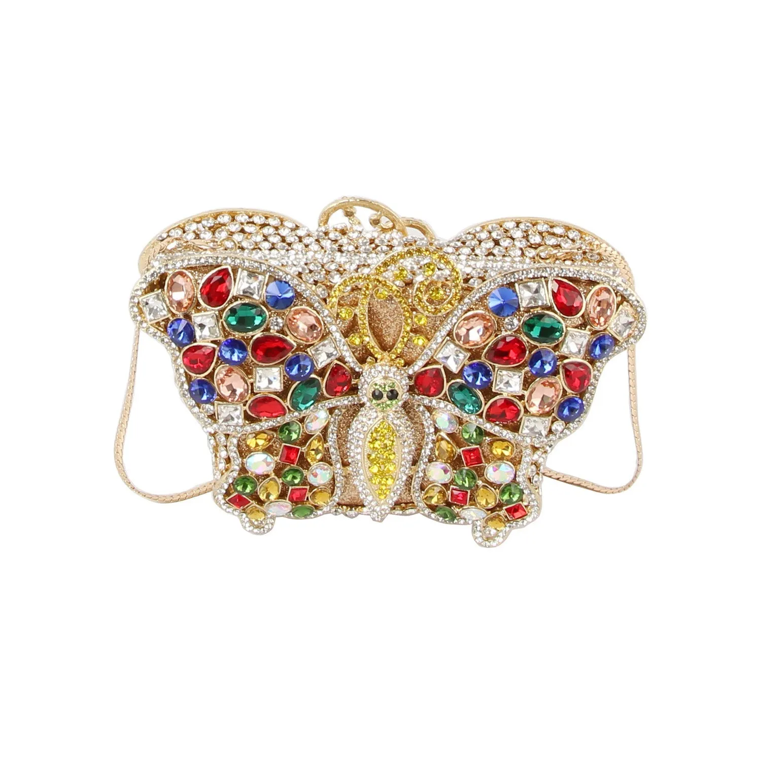 Butterfly Luxe Crystal Bag