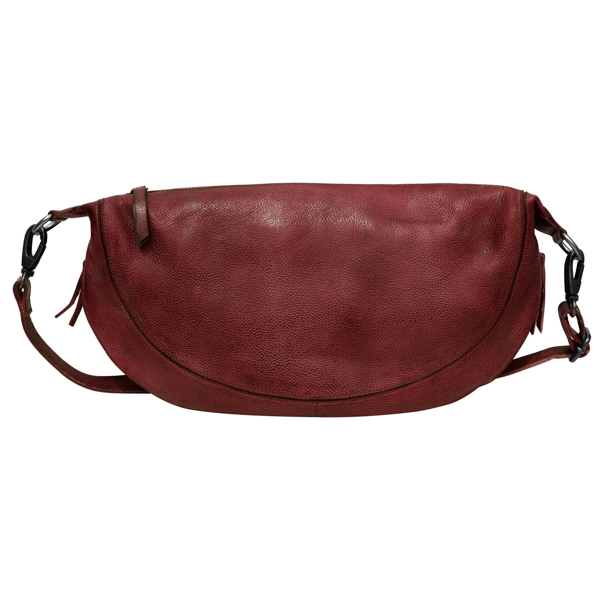 Callie Handcrafted Leather Sling/Crossbody Bags: Cognac