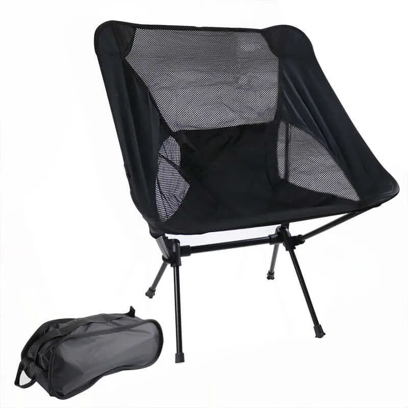 Camping Chair/Outdoor Folding Chair-Black