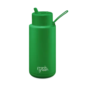 Ceramic Reusable Bottle - Evergreen 34oz 1Lt