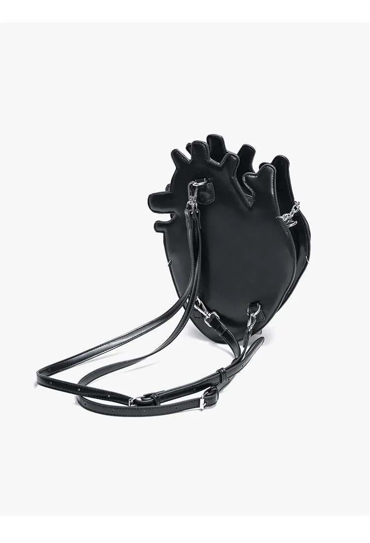 Chained Dark Heart Bag