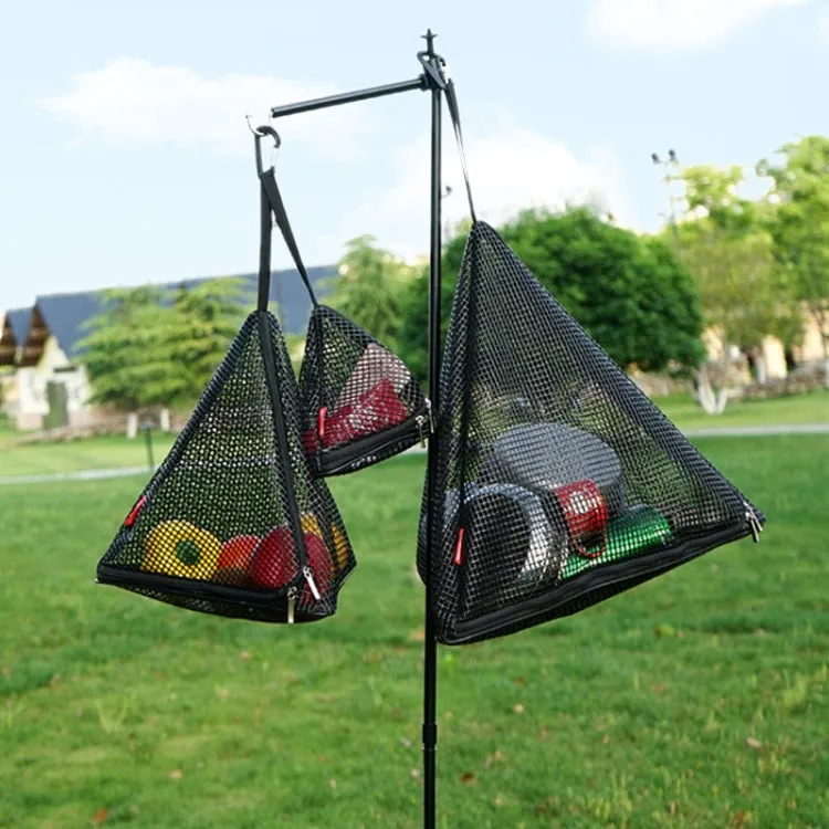 CLS Outdoor Triangular Foldable Storage Mesh Bag L