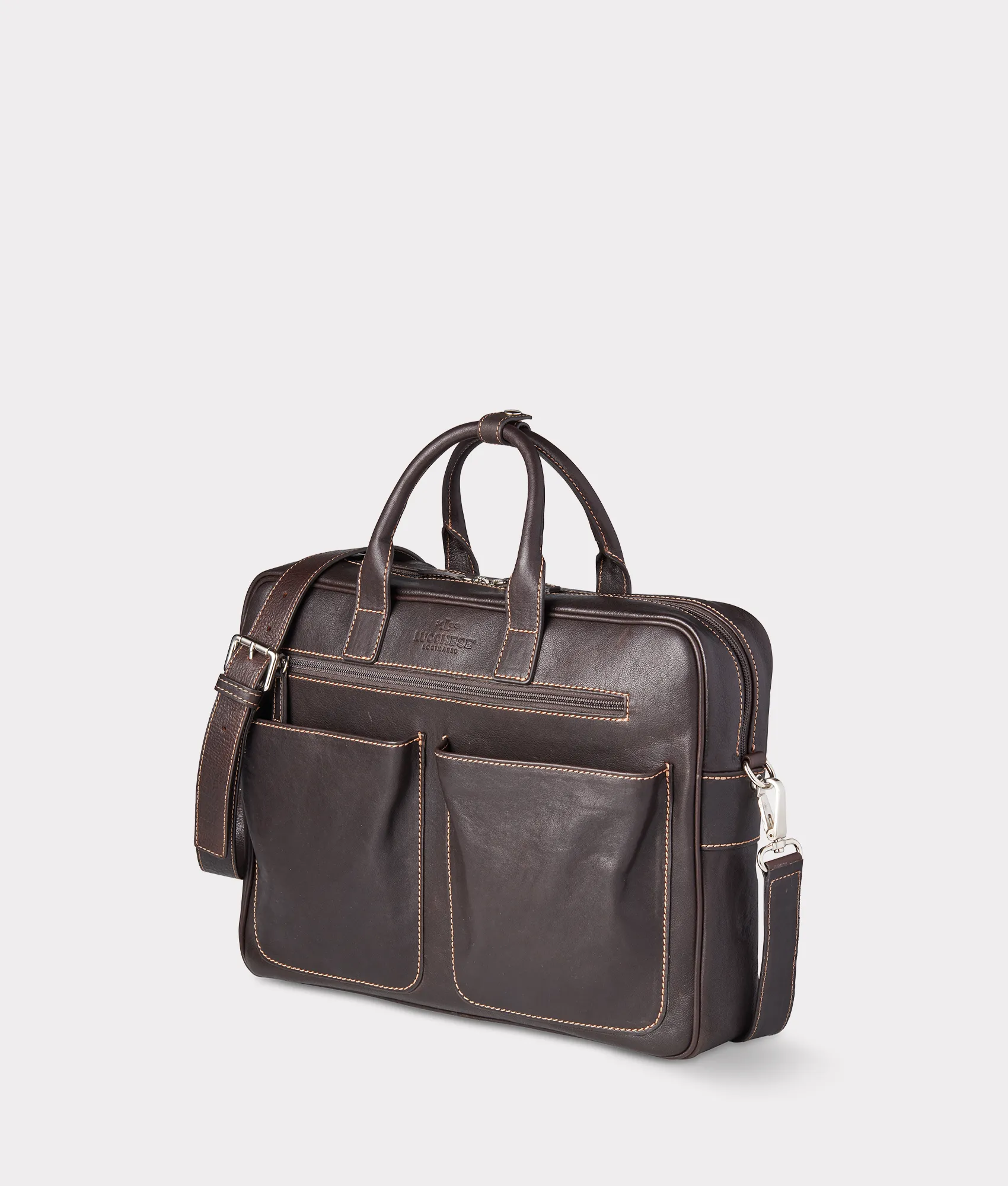 Cosimo Briefcase :: Espresso