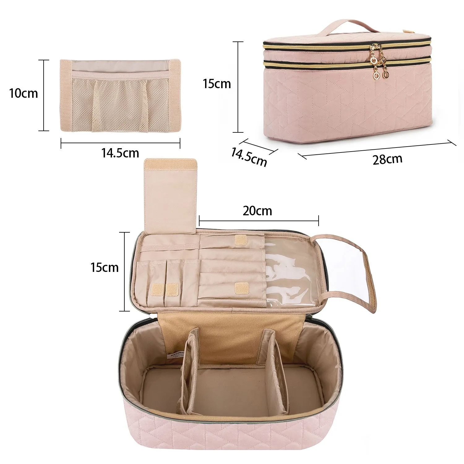 Cosmetic Bag Large Toiletry Bag