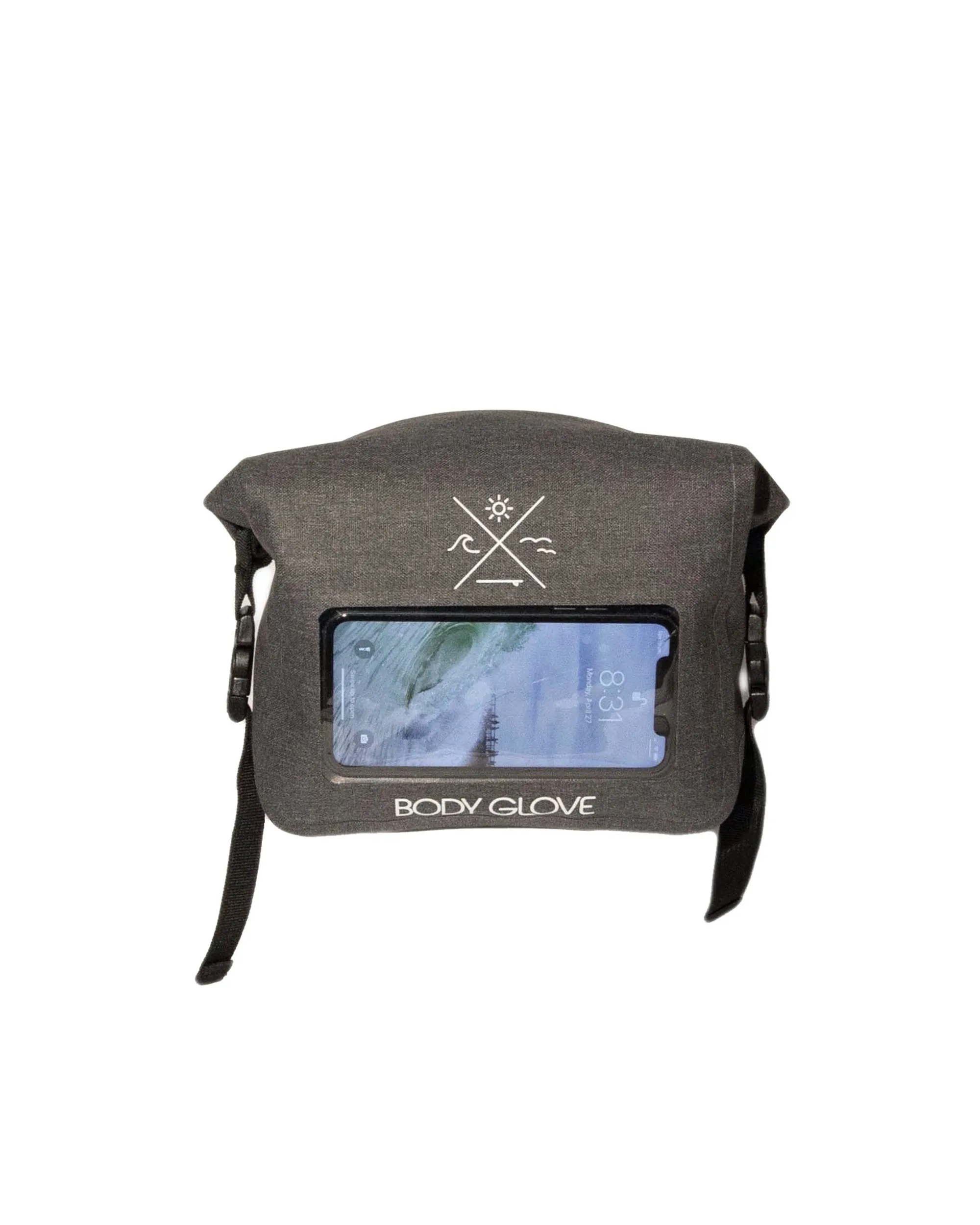 Costa Waterproof Cell Phone Hip Pack - Heather Grey