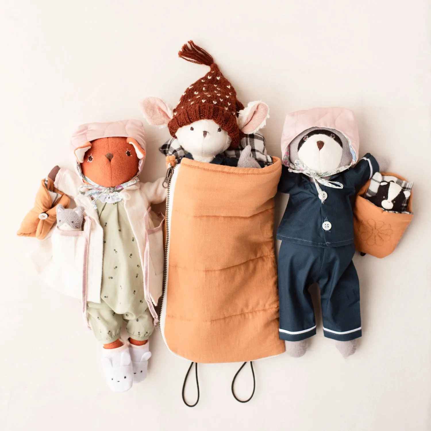 Cozy Sleeping Bag for Dolls