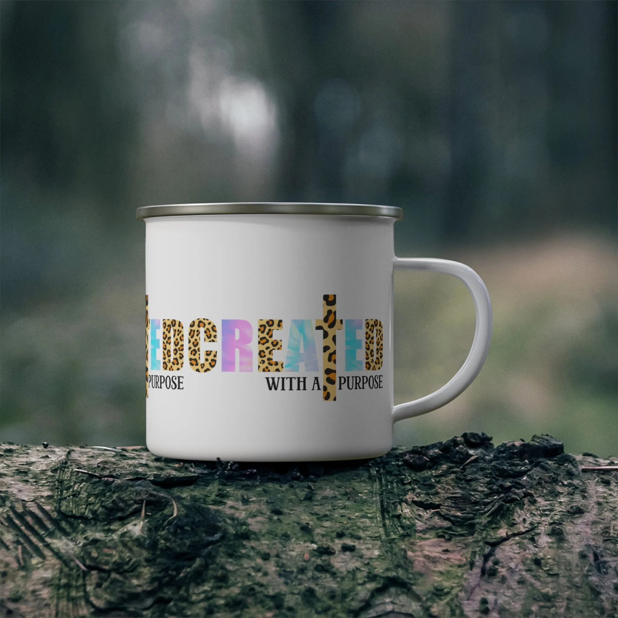 Created With a Purpose Camping Mug