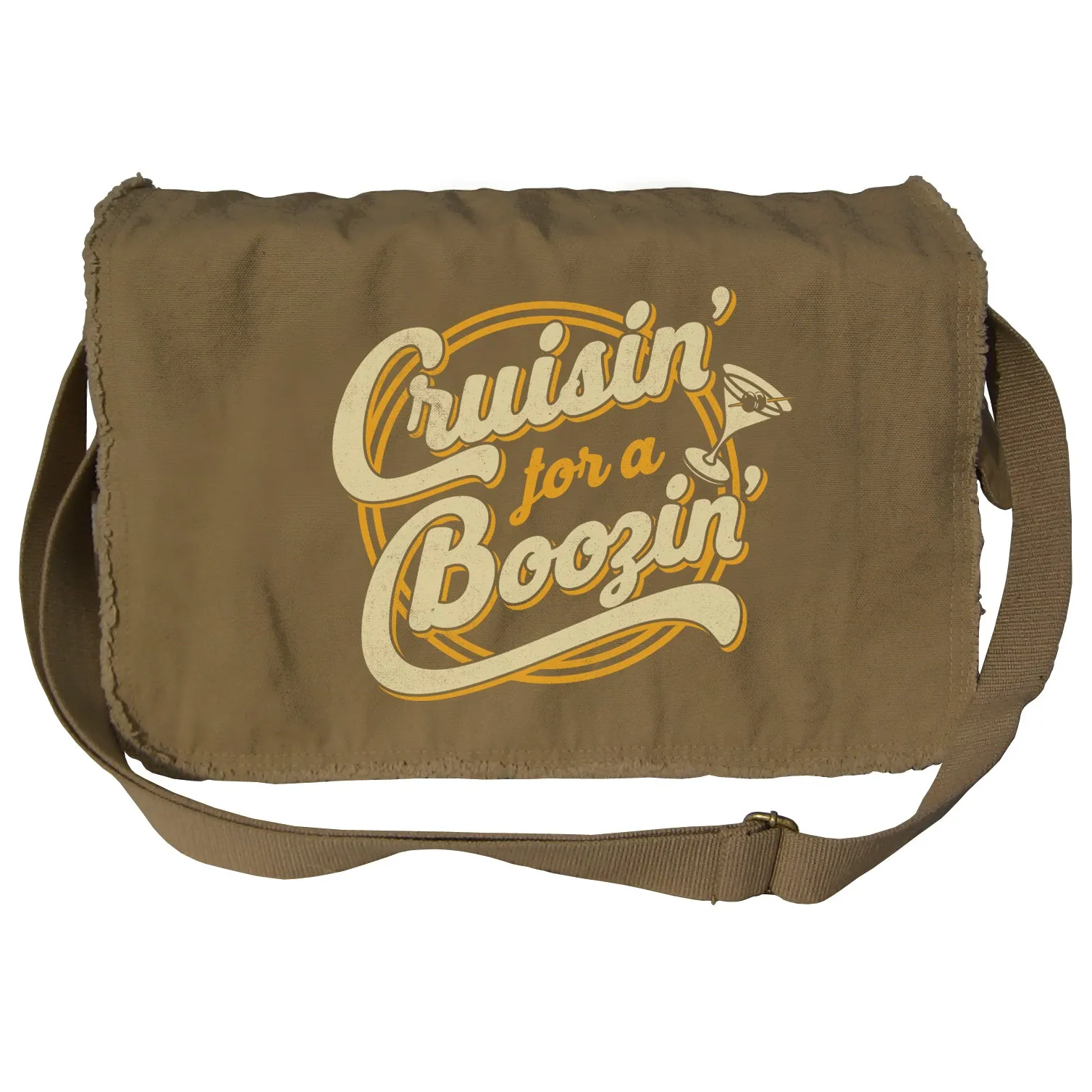 Cruisin For a Boozin Messenger Bag