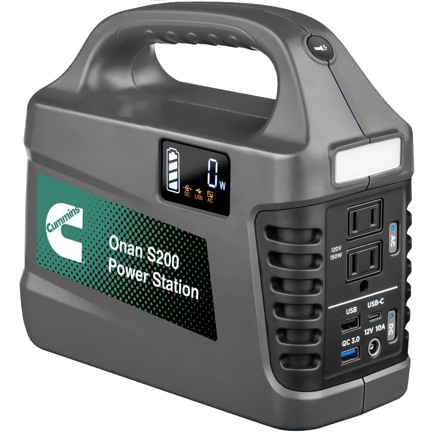 Cummins Onan A067W047 PS200 150W/300W 194Wh Portable Power Station New