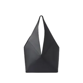 Designer Foldable V-Bag - Black