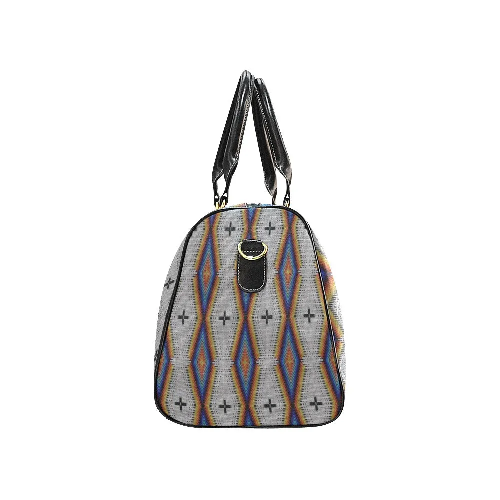 Diamond in the Bluff White Waterproof Travel Bag