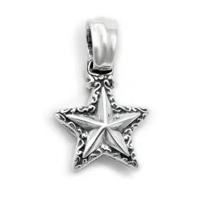 Double Wave/Star Pendant