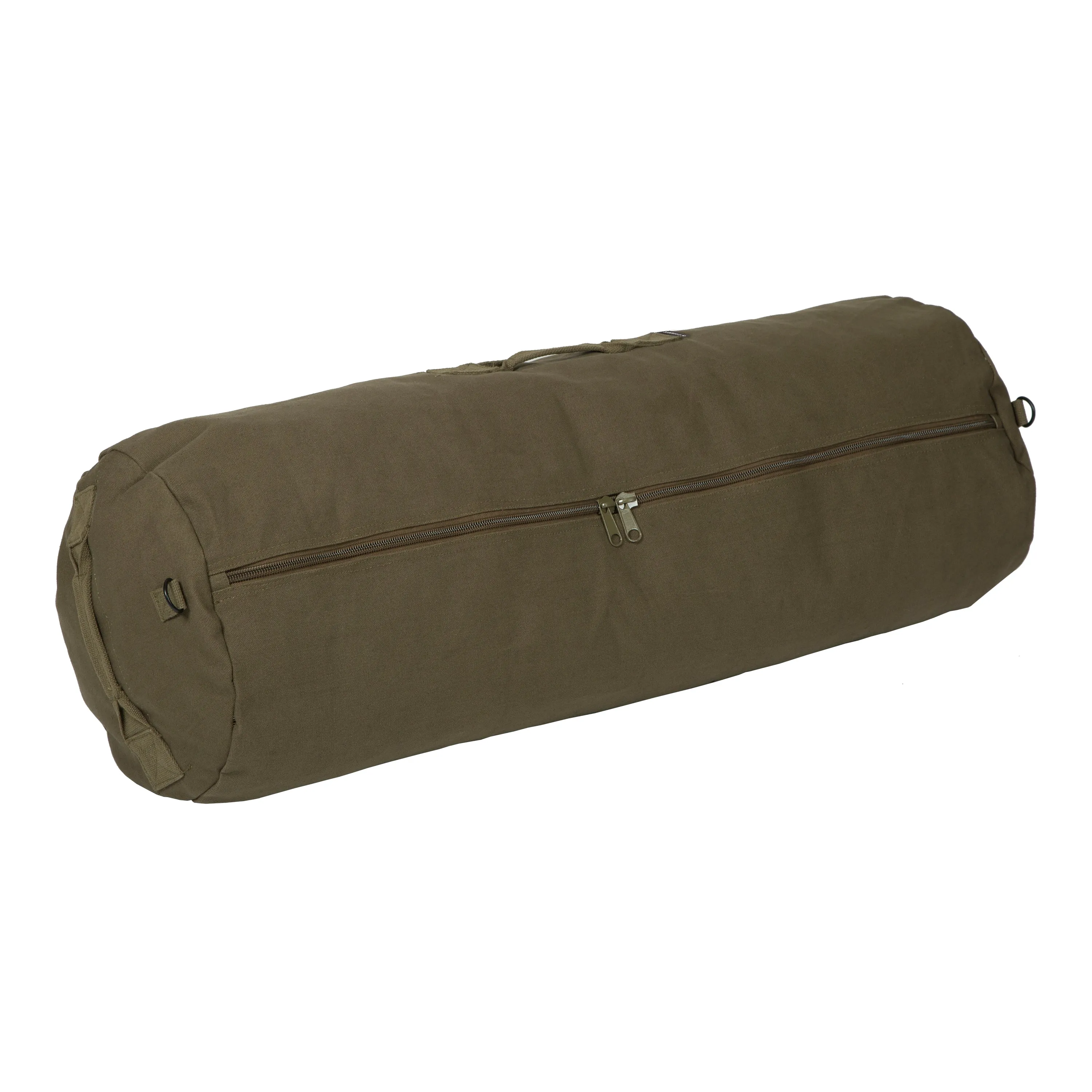 Duffel Bag With Zipper - O.D. - 36 In X 13 In X 13 In