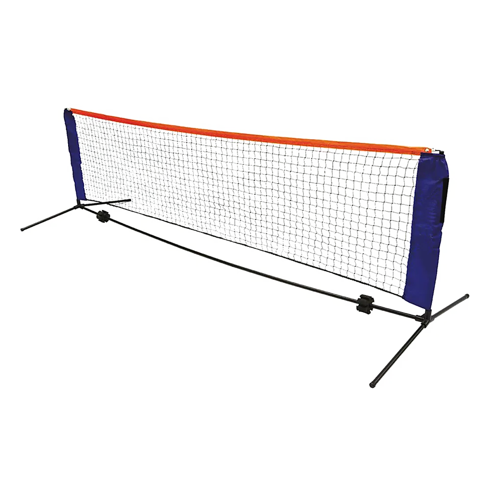 Durable Foldable 6m Mini Tennis Net & Post Set with Carry Bag