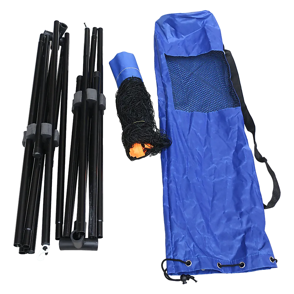 Durable Foldable 6m Mini Tennis Net & Post Set with Carry Bag